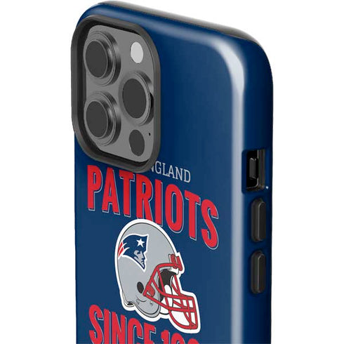NFL New England Patriots Helmet iPhone 15 Pro Max Impact Case