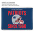 NFL New England Patriots Helmet MacBook Pro 16in (2019-20) Case plus Skin