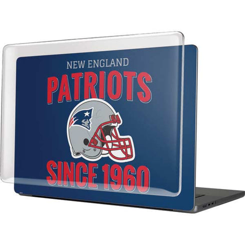 NFL New England Patriots Helmet MacBook Pro 16in (2021-25) Case plus Skin