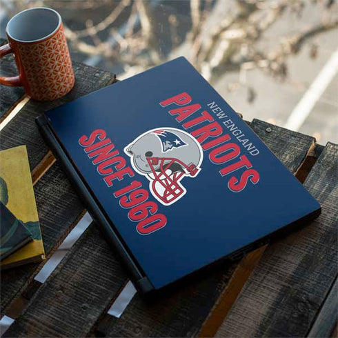 NFL New England Patriots Helmet MSI GS65 Stealth Laptop Skin