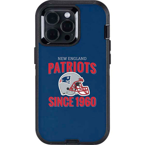 NFL New England Patriots Helmet Otterbox Defender iPhone Skin