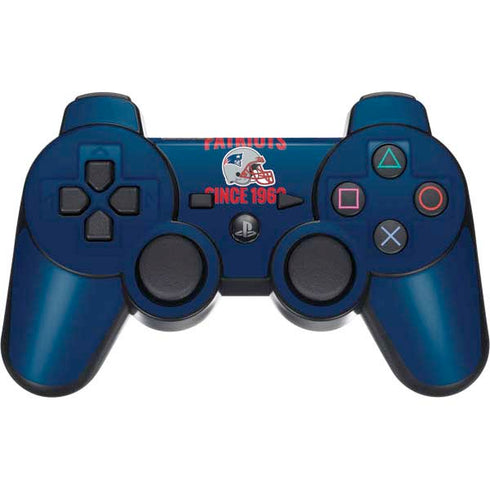 NFL New England Patriots Helmet PS3 Dual Shock wireless controller Skin