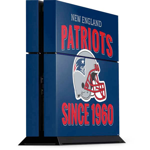 NFL New England Patriots Helmet PS4 Console Skin