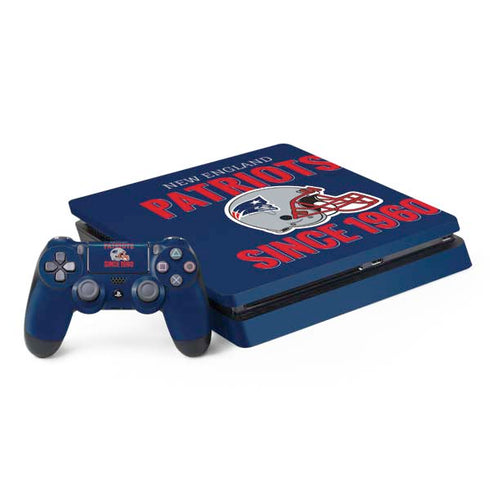 NFL New England Patriots Helmet PS4 Slim Bundle Skin