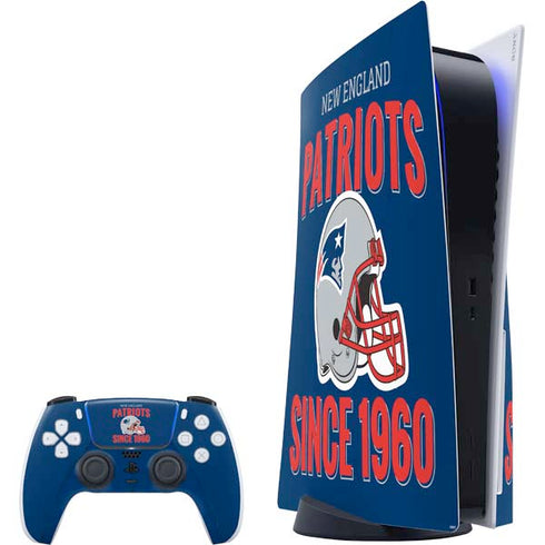 NFL New England Patriots Helmet PS5 Bundle Skin