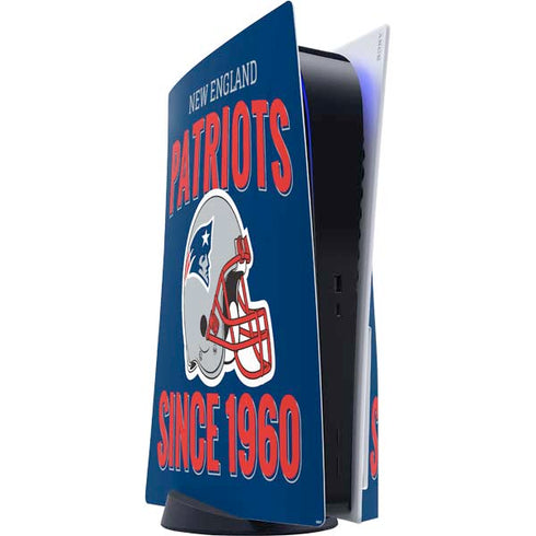 NFL New England Patriots Helmet PS5 Console Skin