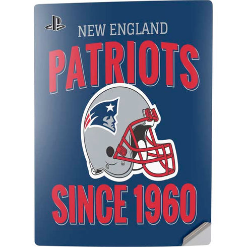 NFL New England Patriots Helmet PS5 Digital Edition Console Skin