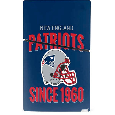 NFL New England Patriots Helmet PS5 Slim Digital Edition Bundle Skin