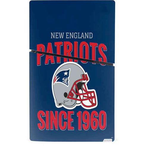 NFL New England Patriots Helmet PS5 Slim Digital Edition Console Skin