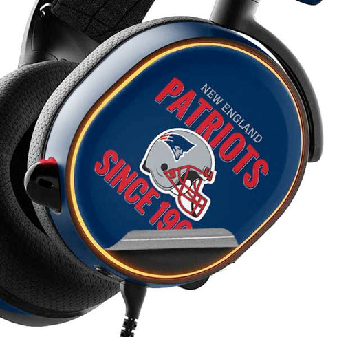 NFL New England Patriots Helmet SteelSeries Arctis 3 Skin