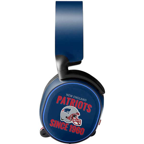 NFL New England Patriots Helmet SteelSeries Arctis 5 Skin