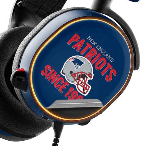 NFL New England Patriots Helmet SteelSeries Arctis 5 Skin