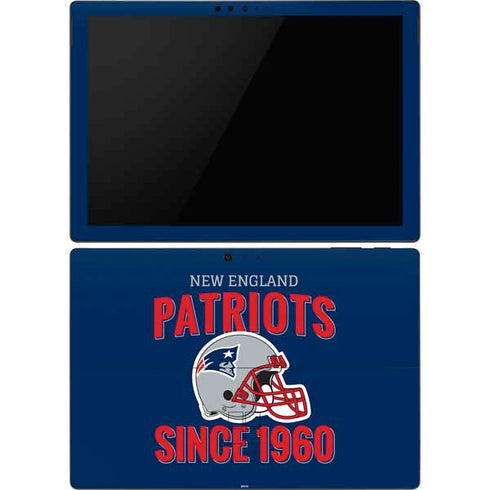 NFL New England Patriots Helmet Surface Pro 6 Skin