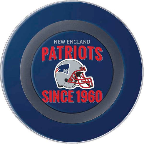 NFL New England Patriots Helmet Wireless Charger Skin