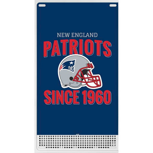 NFL New England Patriots Helmet Xbox Series S Console Skin