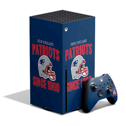 NFL New England Patriots Helmet Xbox Series X Bundle Skin
