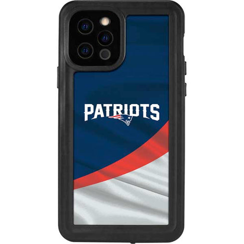 NFL New England Patriots iPhone 12 Pro Waterproof Case