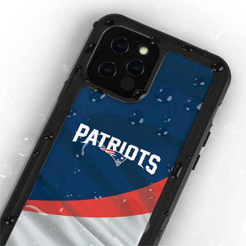 NFL New England Patriots iPhone 12 Pro Waterproof Case