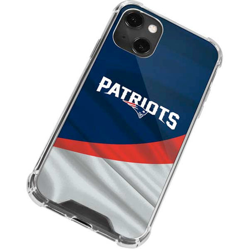NFL New England Patriots iPhone 13 Mini Clear Case