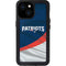 NFL New England Patriots iPhone 13 Mini Waterproof Case