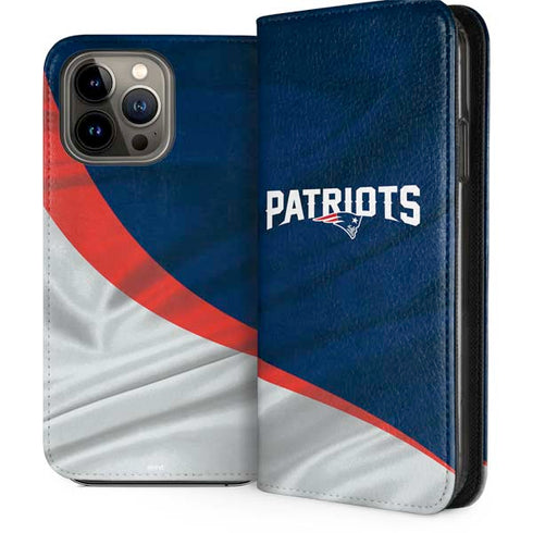 NFL New England Patriots iPhone 13 Pro Max Folio Case