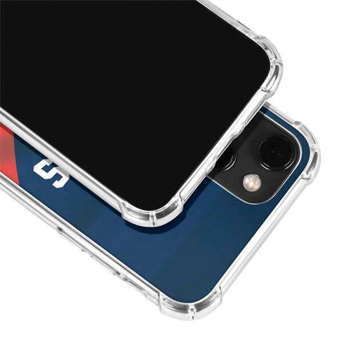 NFL New England Patriots iPhone 14 Plus Clear Case