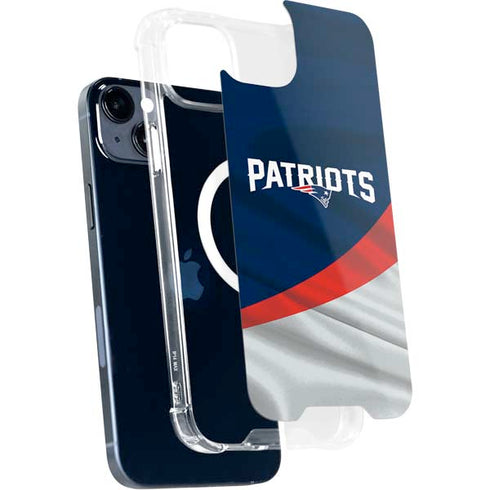 NFL New England Patriots iPhone 15 Plus MagSafe Case