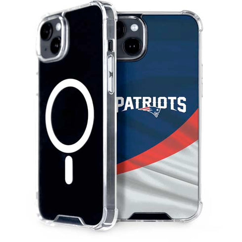 NFL New England Patriots iPhone 15 Plus MagSafe Case