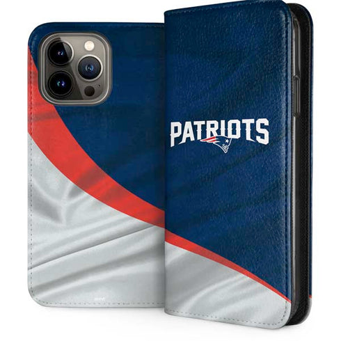 NFL New England Patriots iPhone 14 Pro Max Folio Case