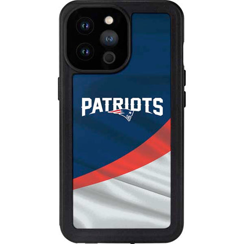 NFL New England Patriots iPhone 14 Pro Max Waterproof Case