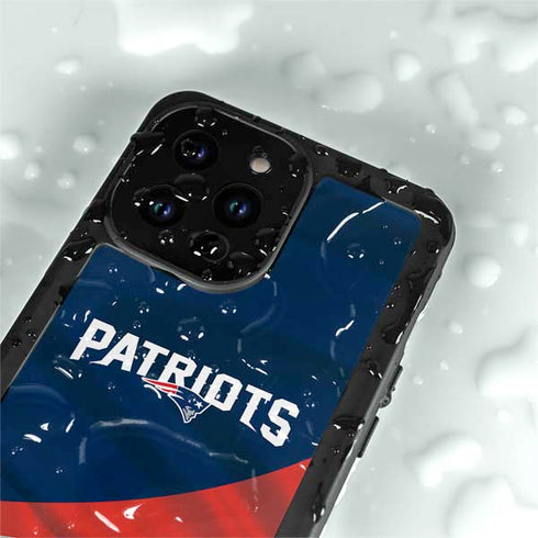 NFL New England Patriots iPhone 14 Pro Max Waterproof Case