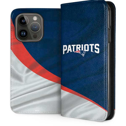 NFL New England Patriots iPhone 15 Pro Folio Case