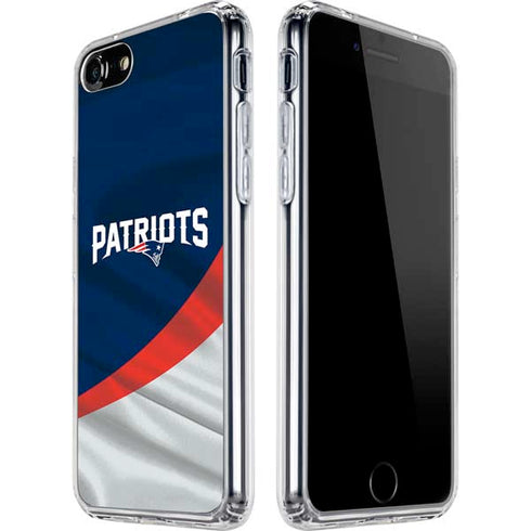 NFL New England Patriots iPhone SE (2nd & 3rd Gen) Clear Case