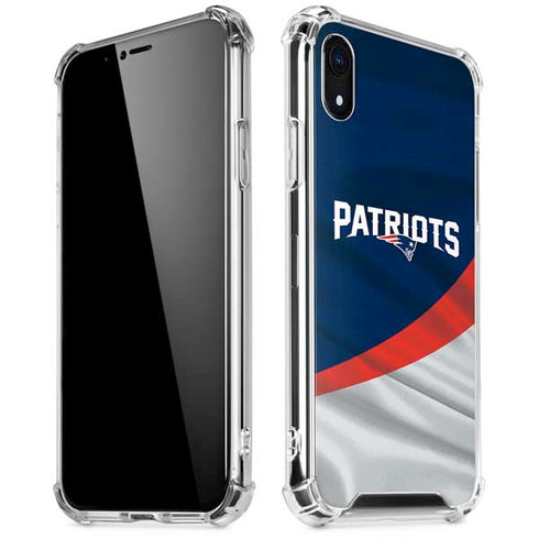 NFL New England Patriots iPhone XR Clear Case