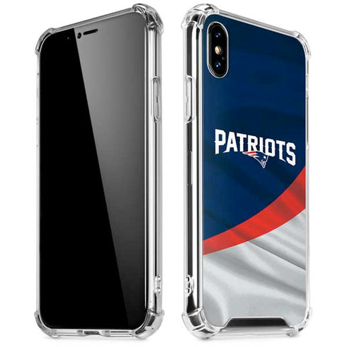 NFL New England Patriots iPhone XS Max Clear Case