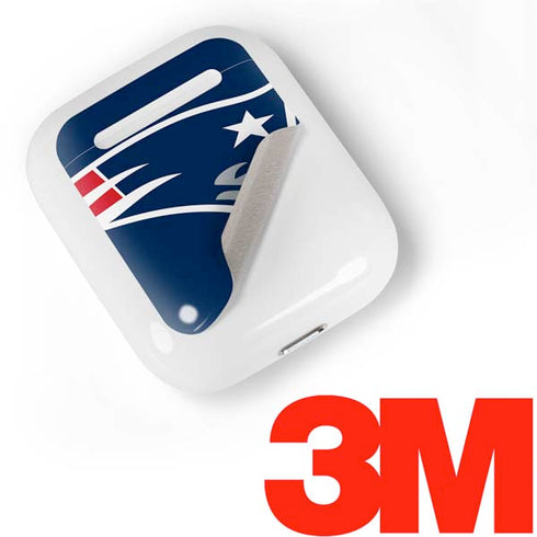 NFL New England Patriots Large Logo Apple AirPods Skin