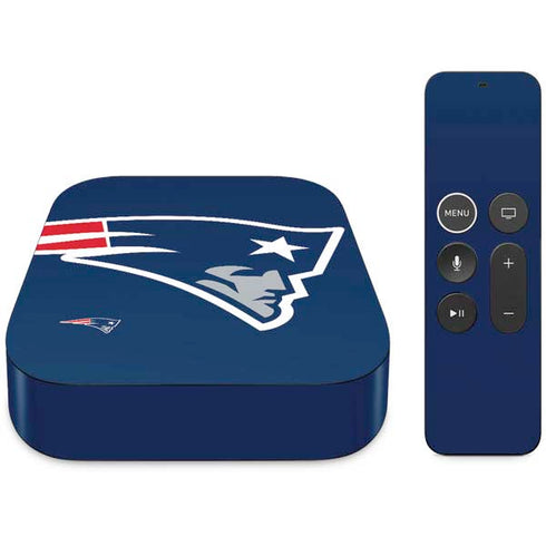 NFL New England Patriots Large Logo Apple TV Skin