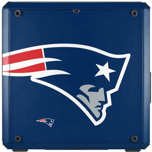NFL New England Patriots Large Logo Cooler Master MasterBox Q300L Mini Tower Skin