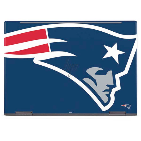 NFL New England Patriots Large Logo HP Envy Skin