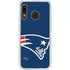 NFL New England Patriots Large Logo Galaxy A20 Clear Case