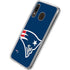 NFL New England Patriots Large Logo Galaxy A20 Clear Case