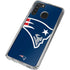 NFL New England Patriots Large Logo Galaxy A21 Clear Case