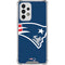 NFL New England Patriots Large Logo Galaxy A33 5G Clear Case