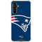NFL New England Patriots Large Logo Galaxy A54 5G Clear Case