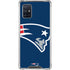 NFL New England Patriots Large Logo Galaxy A71 5G Clear Case