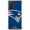 NFL New England Patriots Large Logo Galaxy A72 5G Clear Case