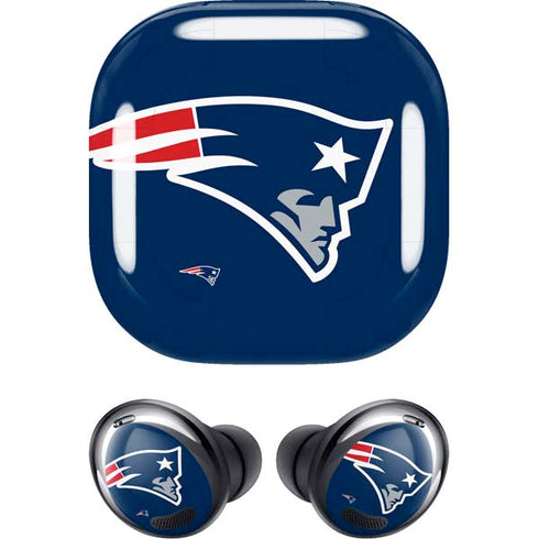 NFL New England Patriots Large Logo Galaxy Buds Pro Skin