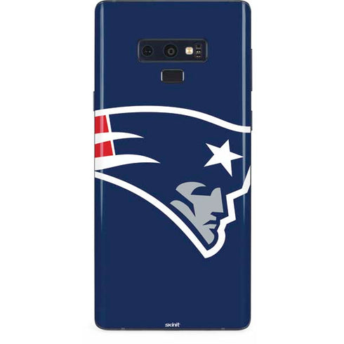 NFL New England Patriots Large Logo Galaxy Note 9 Skin