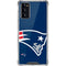NFL New England Patriots Large Logo Galaxy Note20 5G Clear Case
