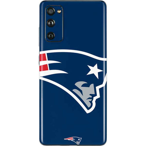 NFL New England Patriots Large Logo Galaxy S20 Fan Edition Skin